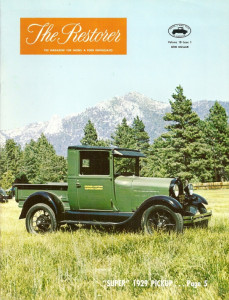THE RESTORER - MODEL A - 1973 MAY/JUNE - '29 TELEPHONE PICKUP, AVIATION